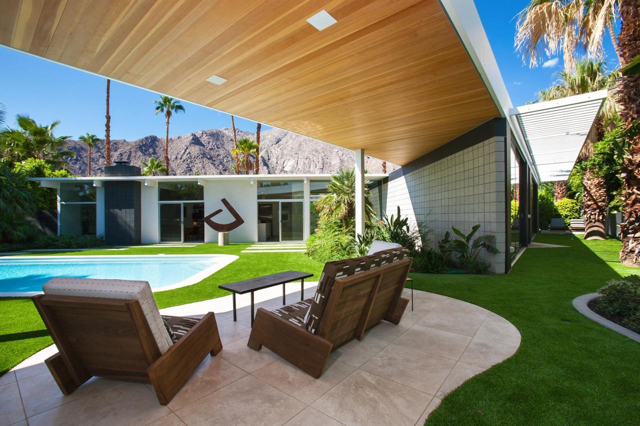 Modern Oasis Villa Palm Springs Eksteriør billede