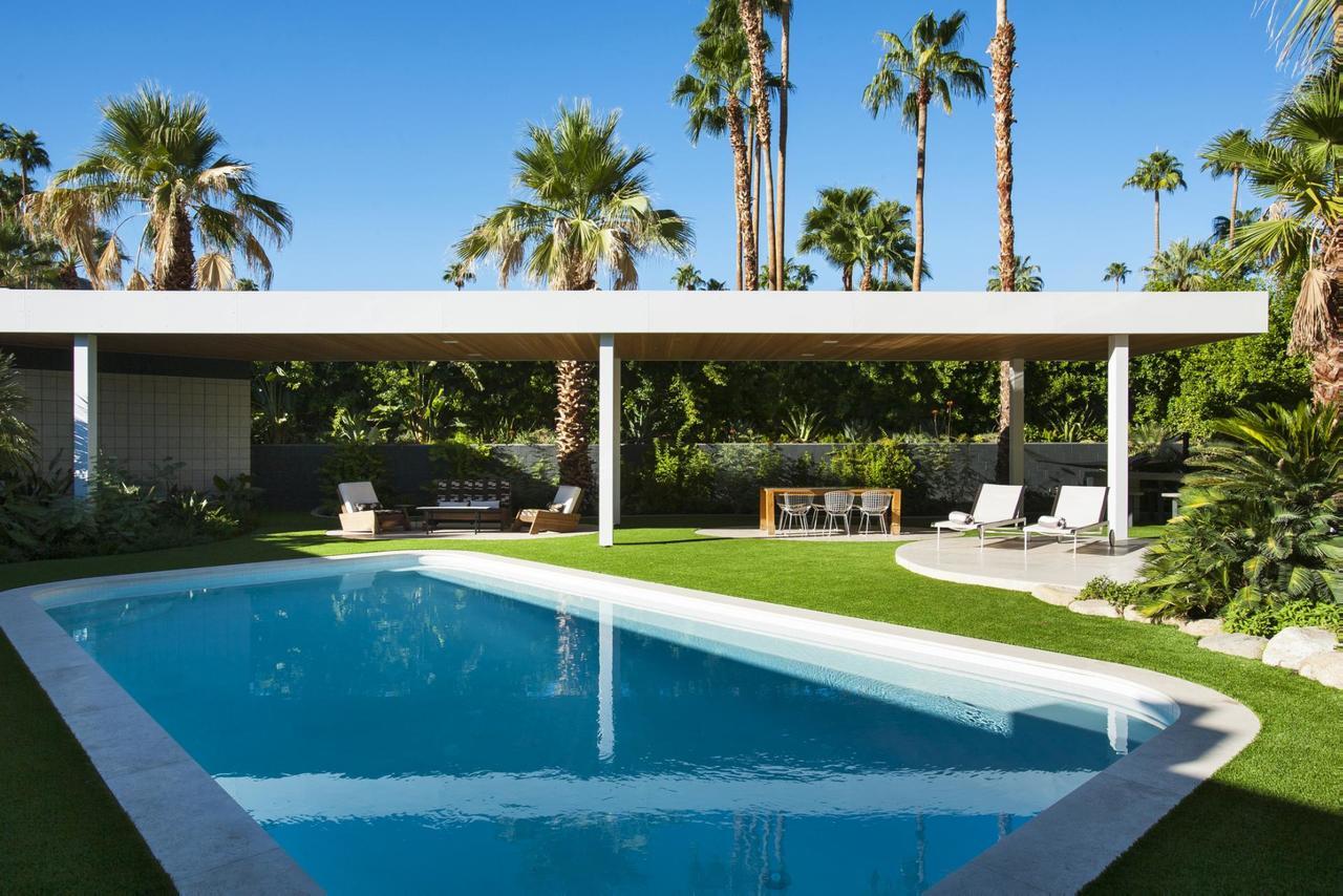 Modern Oasis Villa Palm Springs Eksteriør billede